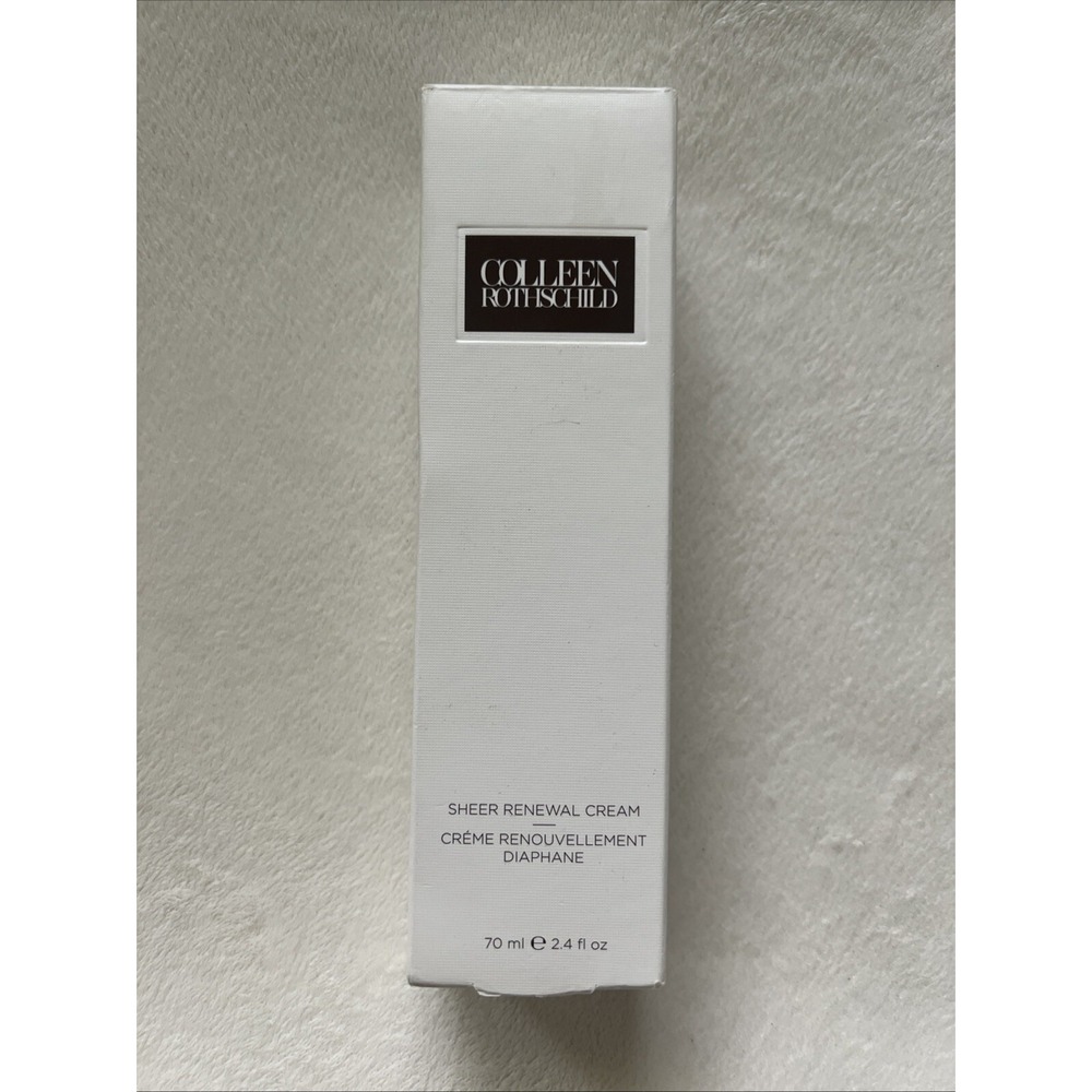 Colleen Rothschild Sheer Renewal Cream 2.4 oz New Foil Sealed Top